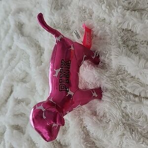 Victoria’s Secret PINK Mini Dog Limited Edition Metallic Shiny Logo
